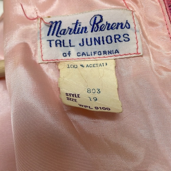 Vintage 1960s paisley Martin Berens of California party dress - Picture 8 of 11